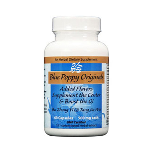 Added Flavors Supp. Center & Boost Qi Caps 60's, Blue Poppy