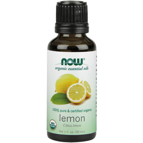 Organic Lemon Essential Oil 1oz. by NOW Foods