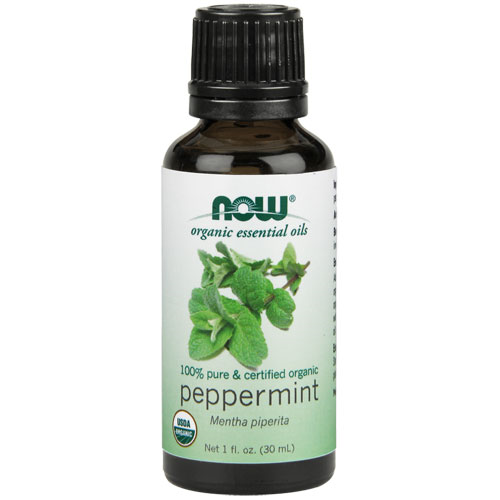 Organic Peppermint Essential Oil 1oz. by NOW Foods