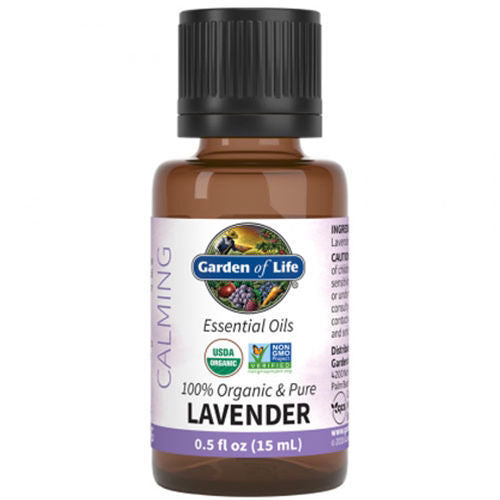 Organic Lavender Essential Oil 0.5 oz. by Garden of Life