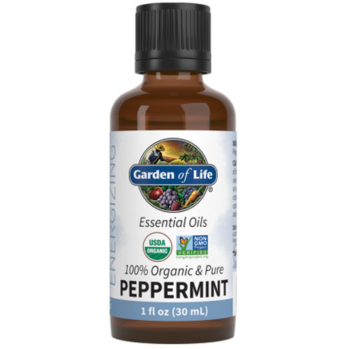 Organic Peppermint Essential Oil 1 oz. by Garden of Life