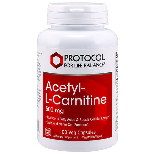 Acetyl L-Carnitine (500mg) 100 caps by Protocol