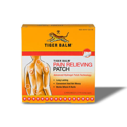Tiger Balm Hydrogel Pain Relieving Patch