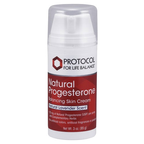 Progesterone Cream w/ Natural Lavender Scent 3oz by Protocol